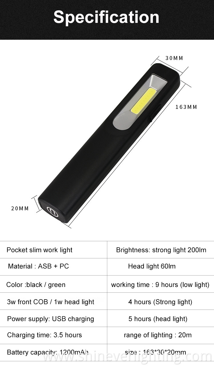 Handheld COB Spotlight